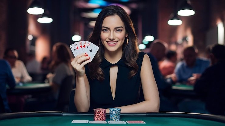 Live roulette table at supermpo login with dealer and numbered wheel in HD broadcast